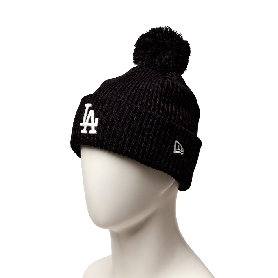 ポンポン リブニット ロサンゼルス・ドジャース ブラック | NEW ERA ニューエラ公式オンラインストア