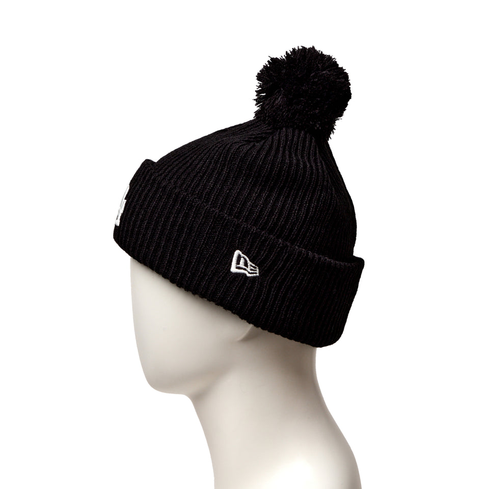 ポンポン リブニット ロサンゼルス・ドジャース ブラック | NEW ERA ニューエラ公式オンラインストア