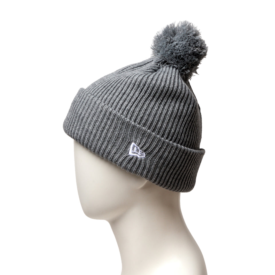 ポンポン リブニット ヘザーグレー | NEW ERA ニューエラ公式オンラインストア