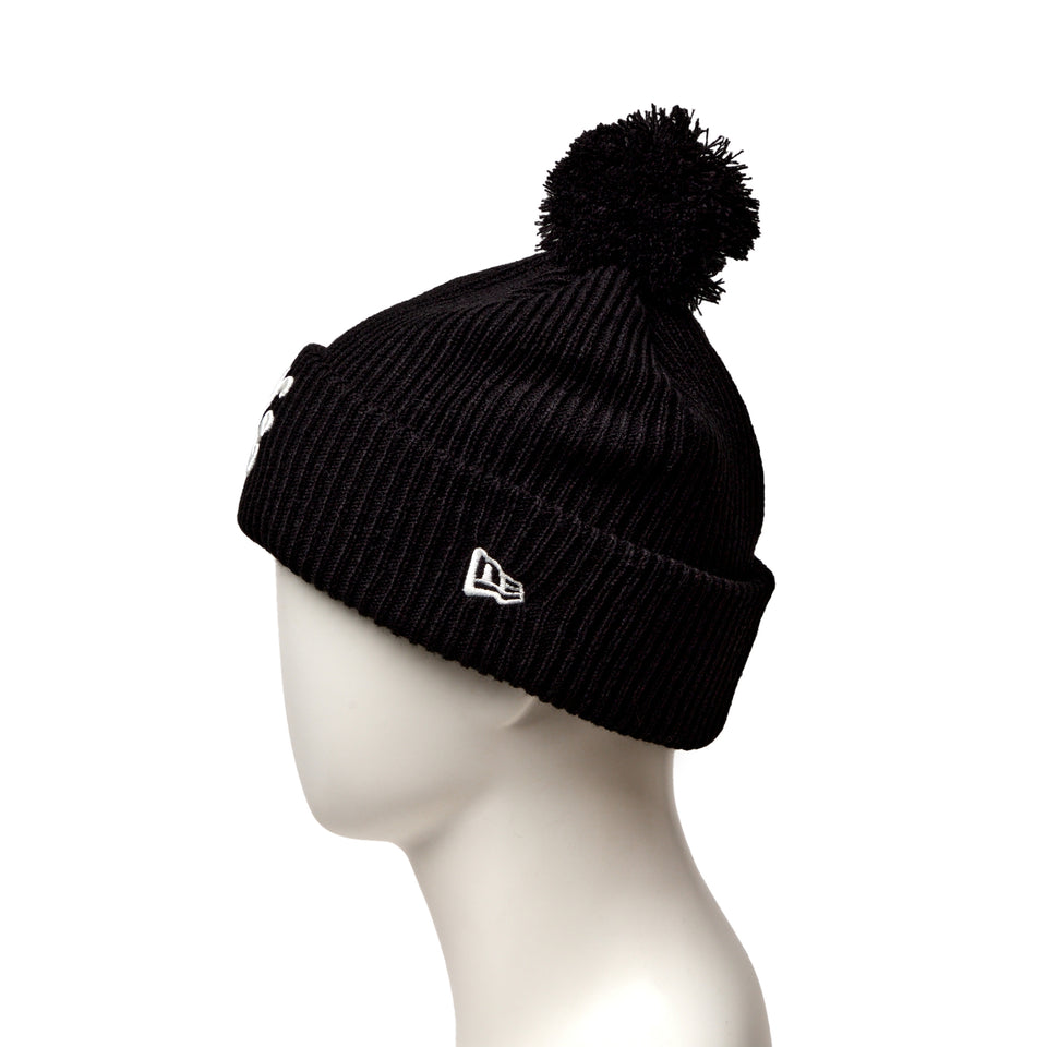ポンポン リブニット クラシックロゴ ブラック | NEW ERA ニューエラ公式オンラインストア
