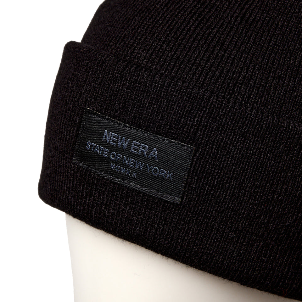 ポンポン カフニット Black Patch ブラック | NEW ERA ニューエラ公式オンラインストア
