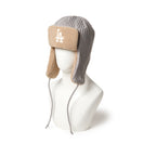ニット トラッパー ロサンゼルス・ドジャース リブ ニット グレー | NEW ERA ニューエラ公式オンラインストア