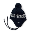 イヤーフラップ ニット Flag Chain ネイビー | NEW ERA ニューエラ公式オンラインストア