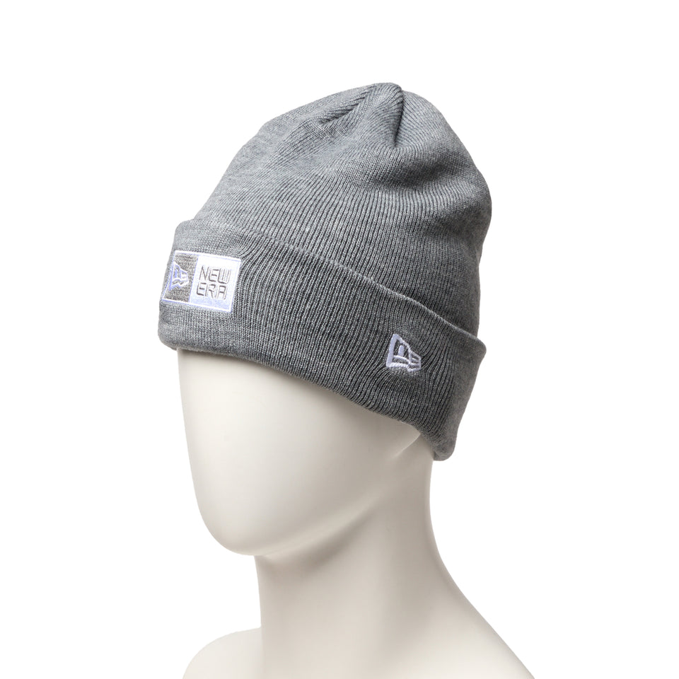 ベーシック カフニット アーカイブ ボックスロゴ ネイビー | NEW ERA ニューエラ公式オンラインストア
