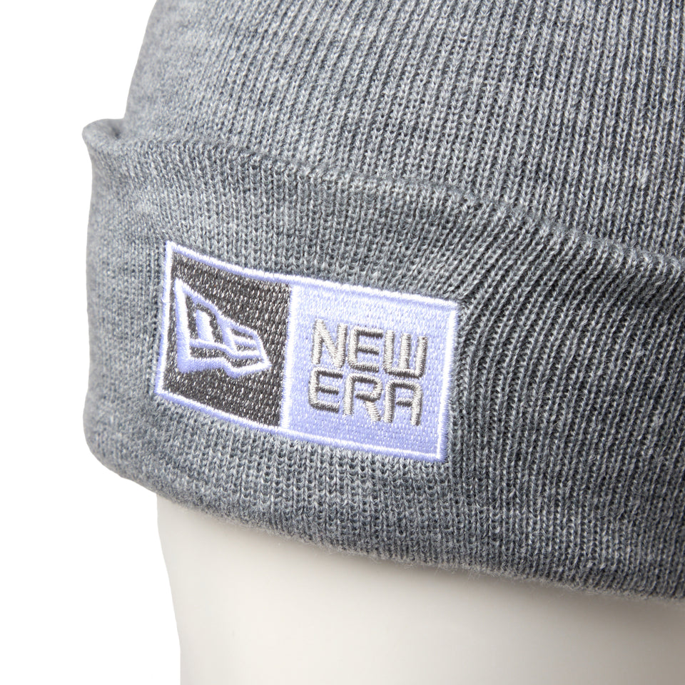 ベーシック カフニット アーカイブ ボックスロゴ ヘザーグレー | NEW ERA ニューエラ公式オンラインストア