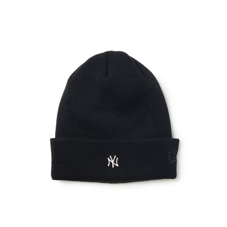 ベーシック カフニット Mini Logo ニューヨーク・ヤンキース ブラック | NEW ERA ニューエラ公式オンラインストア