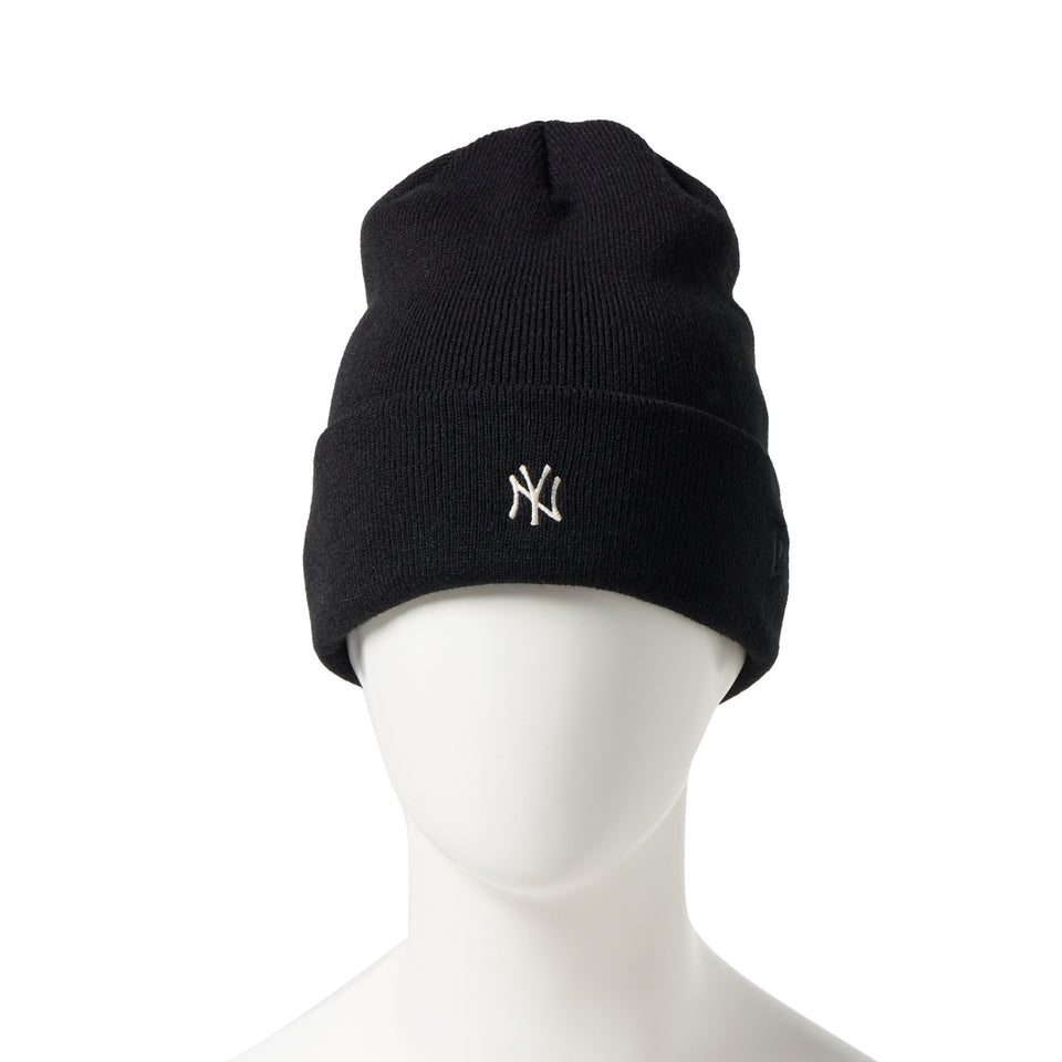 ベーシック カフニット Mini Logo ニューヨーク・ヤンキース ブラック | NEW ERA ニューエラ公式オンラインストア