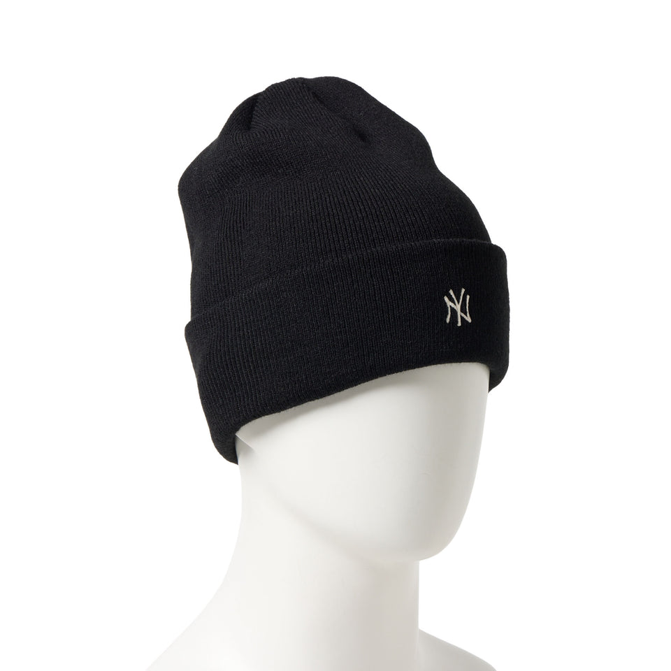 ベーシック カフニット Mini Logo ニューヨーク・ヤンキース ブラック | NEW ERA ニューエラ公式オンラインストア