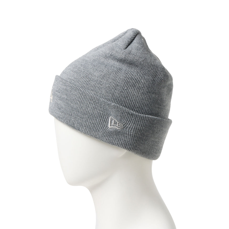 ベーシック カフニット Mini Logo ロサンゼルス・ドジャース ヘザーグレー | NEW ERA ニューエラ公式オンラインストア