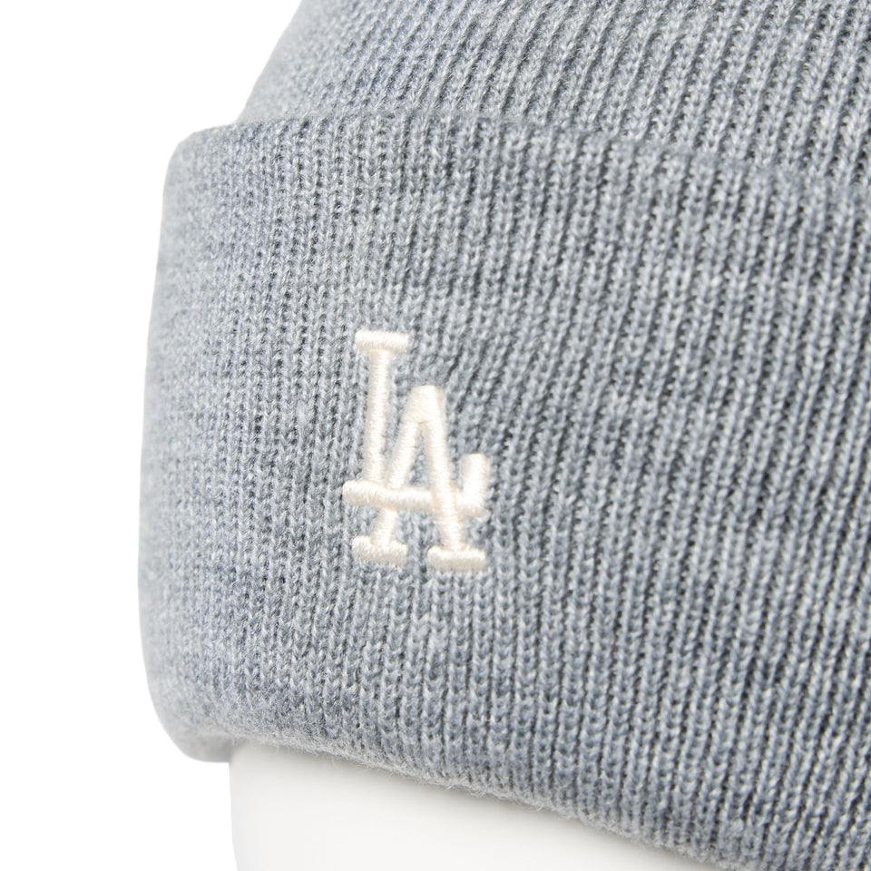 ベーシック カフニット Mini Logo ロサンゼルス・ドジャース ヘザーグレー | NEW ERA ニューエラ公式オンラインストア