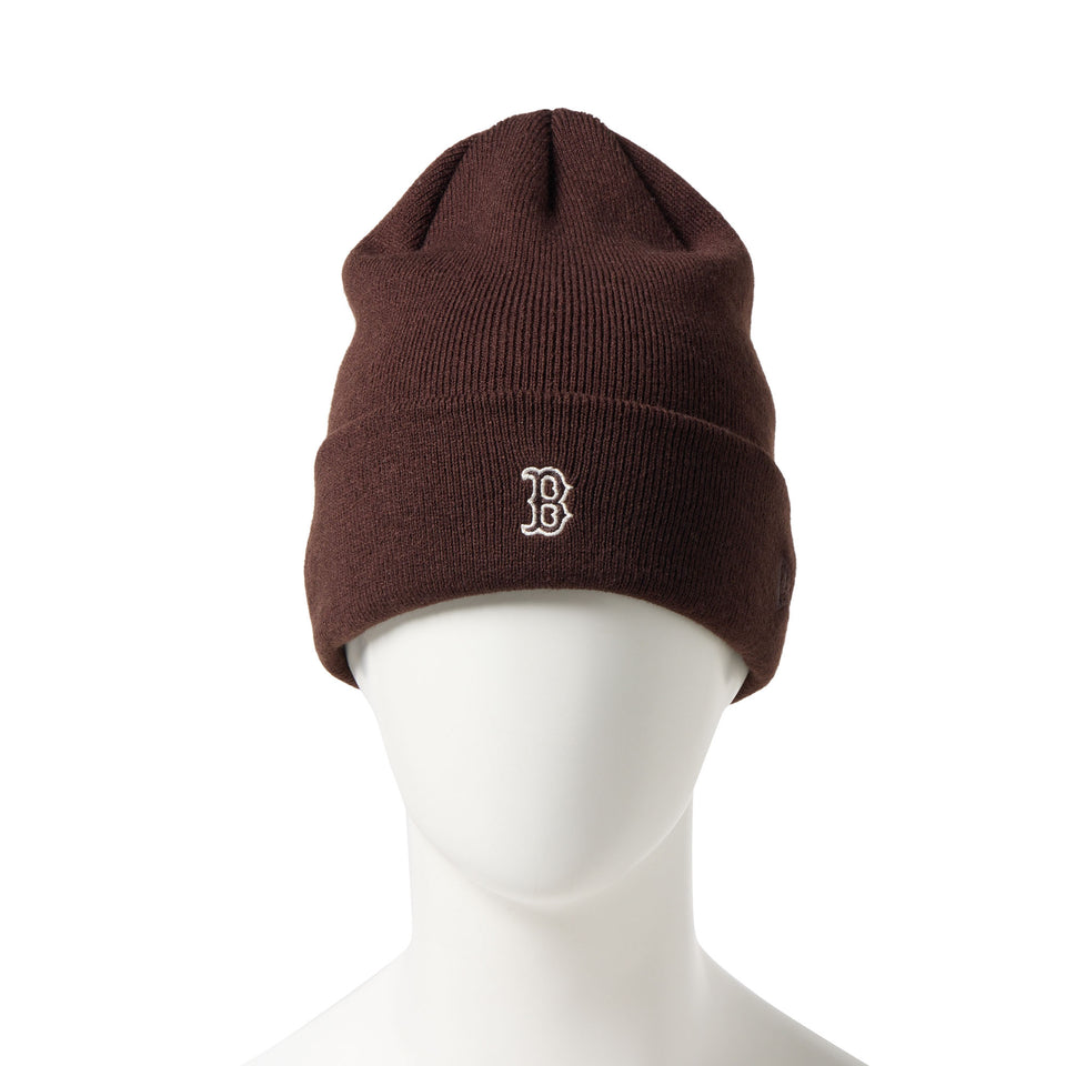 ベーシック カフニット Mini Logo ボストン・レッドソックス バーントウッド | NEW ERA ニューエラ公式オンラインストア
