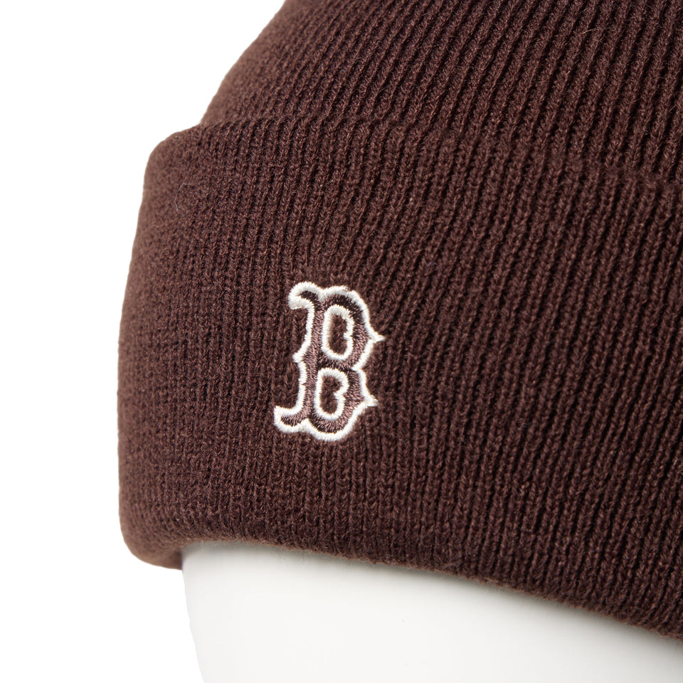 ベーシック カフニット Mini Logo ボストン・レッドソックス バーントウッド | NEW ERA ニューエラ公式オンラインストア