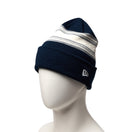 ベーシック カフニット バイザステッカー ストライプ ネイビー | NEW ERA ニューエラ公式オンラインストア