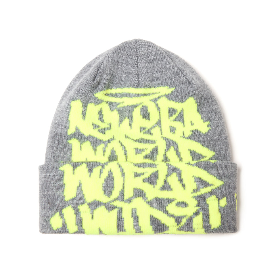 ベーシック カフニット Tagging Logo ヘザーグレー | NEW ERA ニューエラ公式オンラインストア