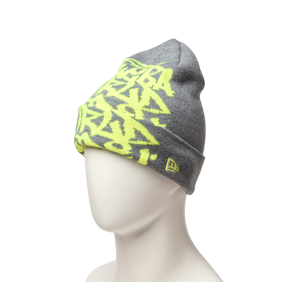 ベーシック カフニット Tagging Logo ヘザーグレー | NEW ERA ニューエラ公式オンラインストア