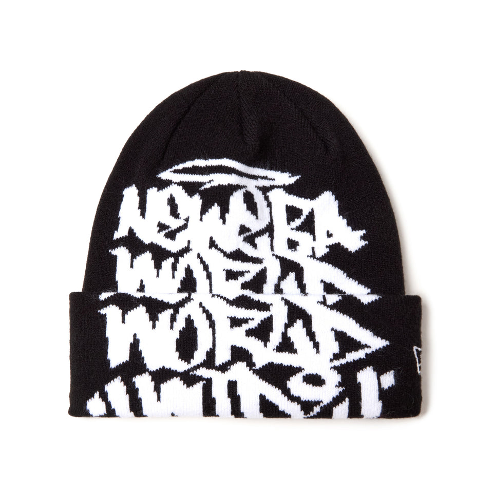 ベーシック カフニット Tagging Logo ブラック | NEW ERA ニューエラ公式オンラインストア