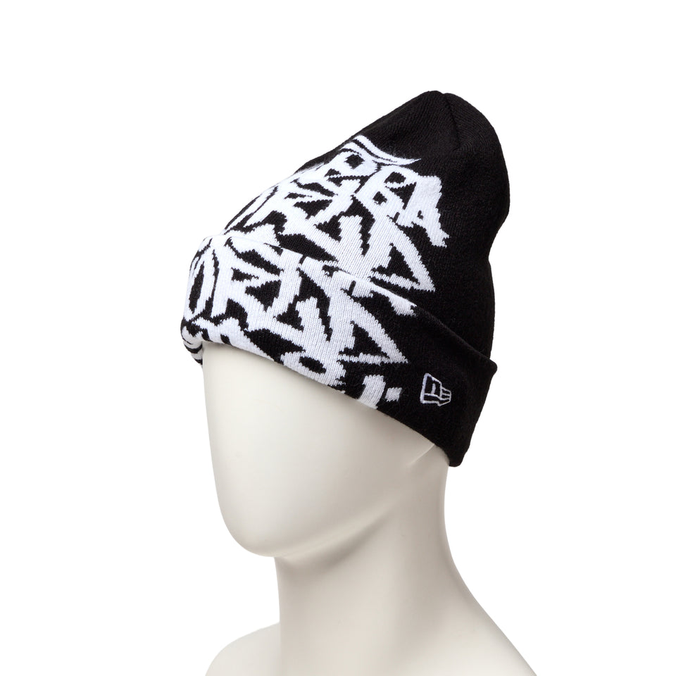 ベーシック カフニット Tagging Logo ブラック | NEW ERA ニューエラ公式オンラインストア