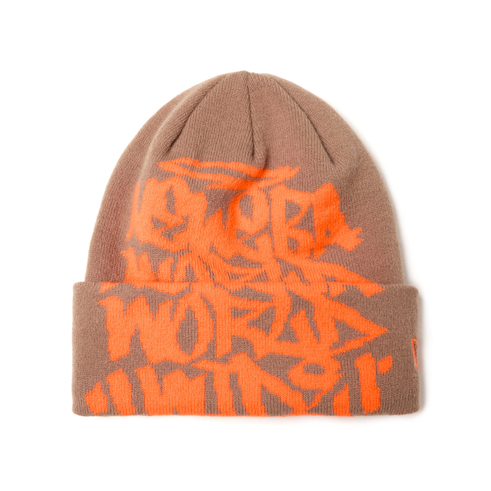 ベーシック カフニット Tagging Logo ベージュ | NEW ERA ニューエラ公式オンラインストア