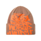 ベーシック カフニット Tagging Logo ベージュ | NEW ERA ニューエラ公式オンラインストア