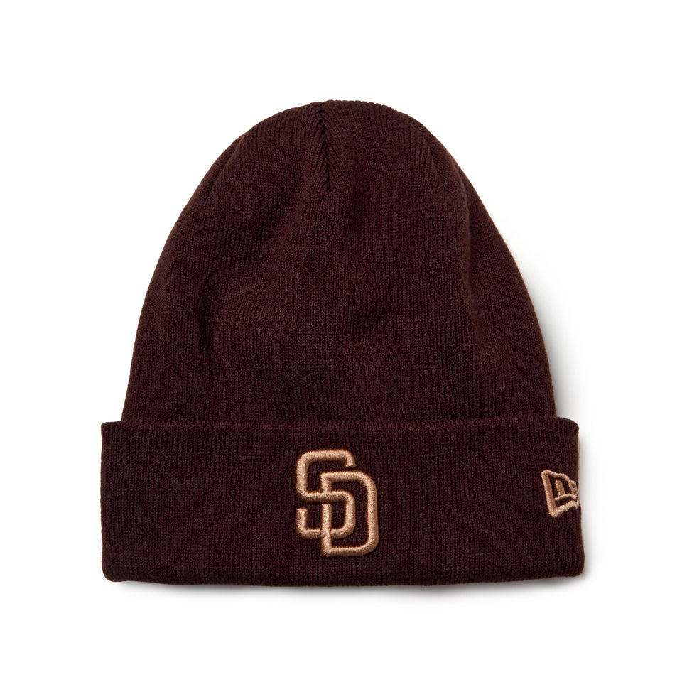 ベーシック カフニット サンディエゴ・パドレス バーントウッド | NEW ERA ニューエラ公式オンラインストア