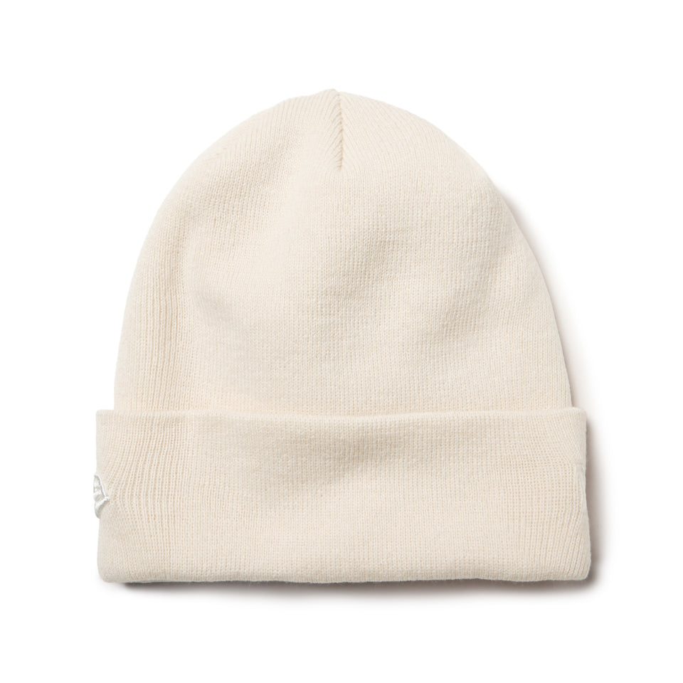 ベーシック カフニット レイズド フラッグロゴ オフホワイト | NEW ERA ニューエラ公式オンラインストア