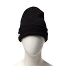 ベーシック カフニット レイズド フラッグロゴ ブラック | NEW ERA ニューエラ公式オンラインストア