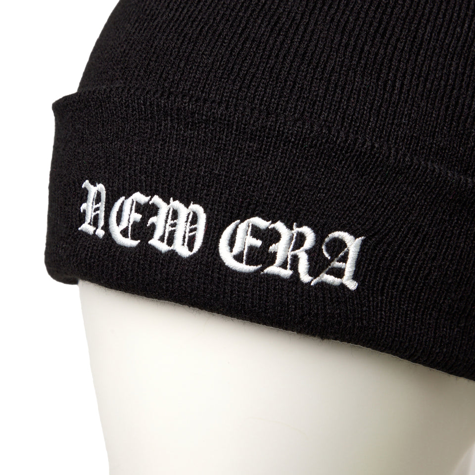 ベーシック カフニット Old English ブラック | NEW ERA ニューエラ公式オンラインストア