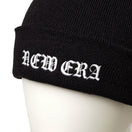 ベーシック カフニット Old English ブラック | NEW ERA ニューエラ公式オンラインストア