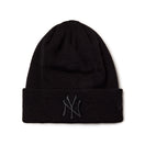ベーシック カフニット ニューヨーク・ヤンキース  Tonal Logo ブラック | NEW ERA ニューエラ公式オンラインストア