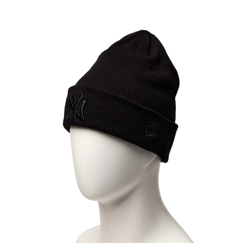 ベーシック カフニット ニューヨーク・ヤンキース  Tonal Logo ブラック | NEW ERA ニューエラ公式オンラインストア