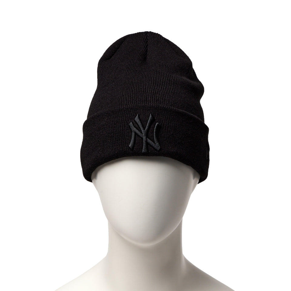 ベーシック カフニット ニューヨーク・ヤンキース  Tonal Logo ブラック | NEW ERA ニューエラ公式オンラインストア