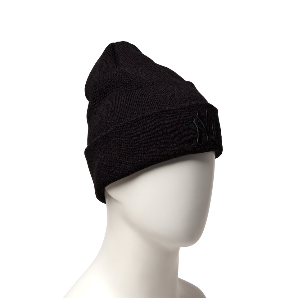 ベーシック カフニット ニューヨーク・ヤンキース  Tonal Logo ブラック | NEW ERA ニューエラ公式オンラインストア
