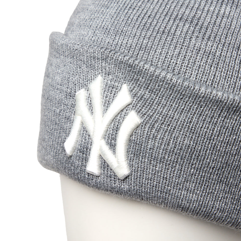 ベーシック カフニット ニューヨーク・ヤンキース  ヘザーグレー | NEW ERA ニューエラ公式オンラインストア