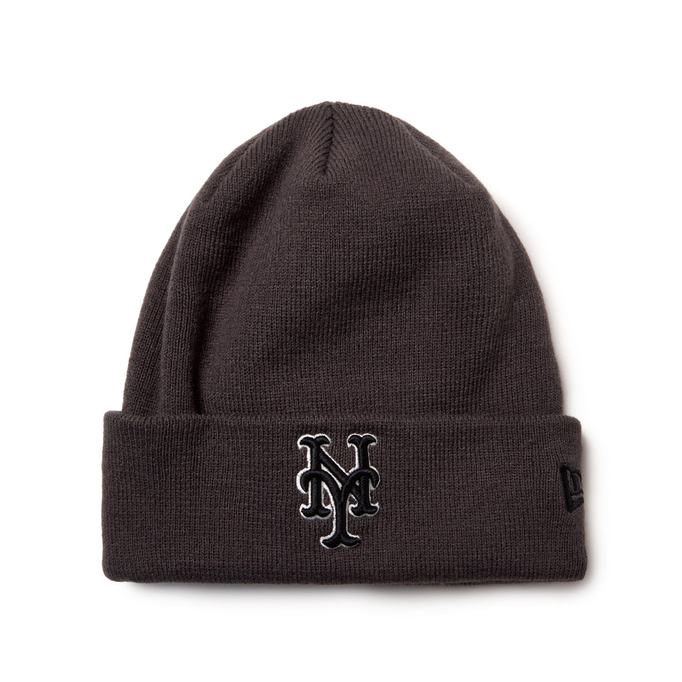 ベーシック カフニット ニューヨーク・メッツ ダークグレー | NEW ERA ニューエラ公式オンラインストア