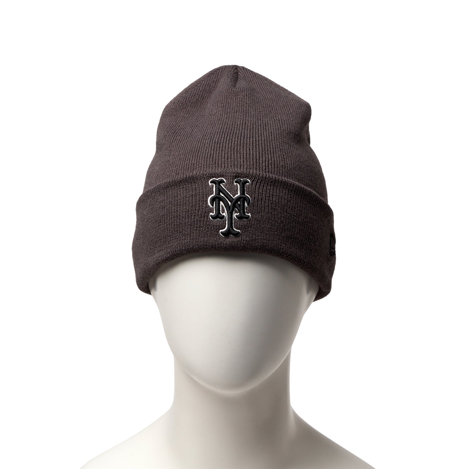 ベーシック カフニット ニューヨーク・メッツ ダークグレー | NEW ERA ニューエラ公式オンラインストア