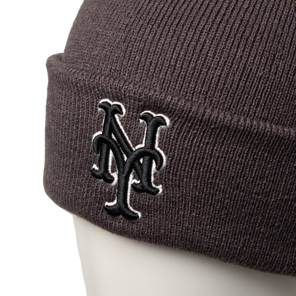 ベーシック カフニット ニューヨーク・メッツ ダークグレー | NEW ERA ニューエラ公式オンラインストア