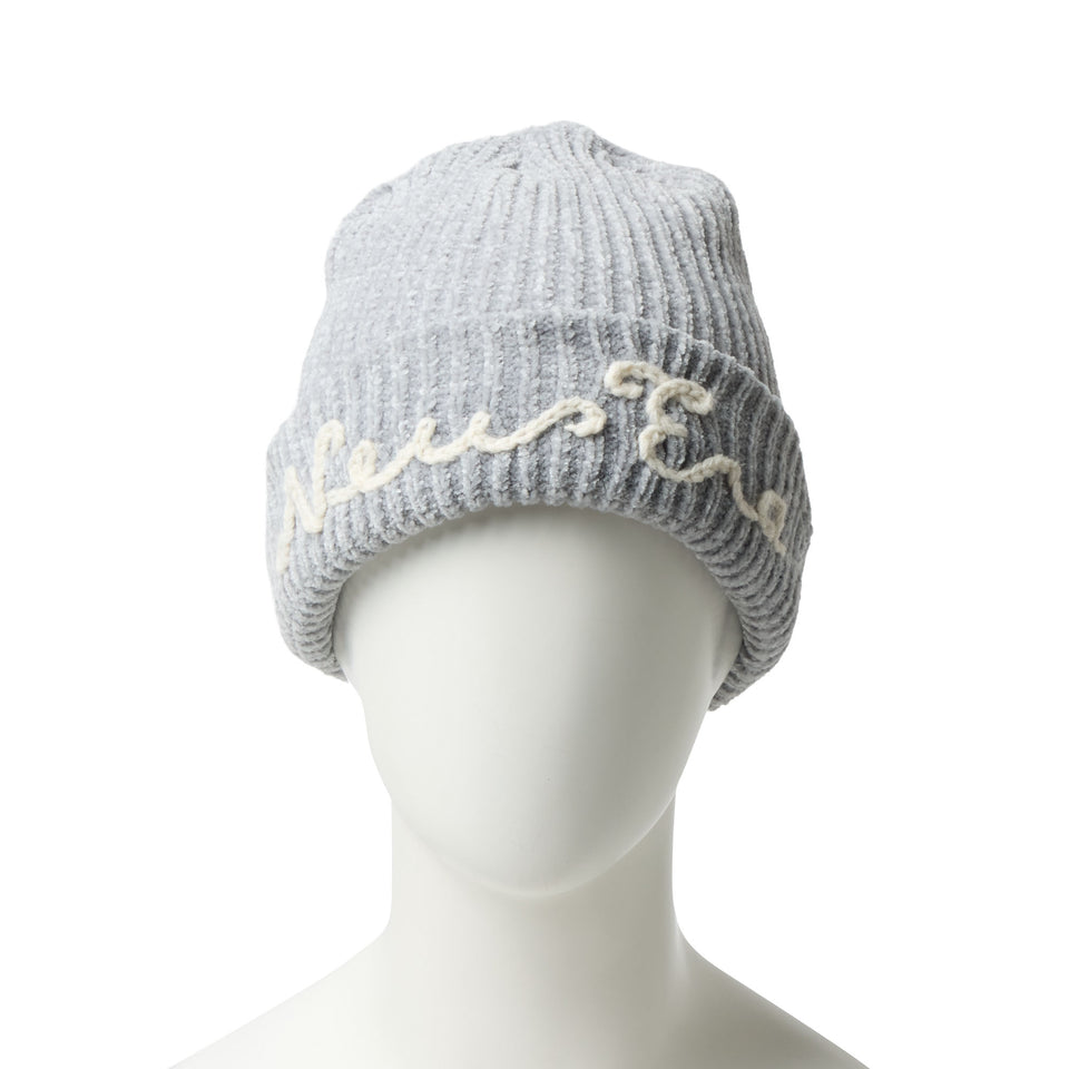 ベーシック カフニット CHENILLE YARN グレー | NEW ERA ニューエラ公式オンラインストア