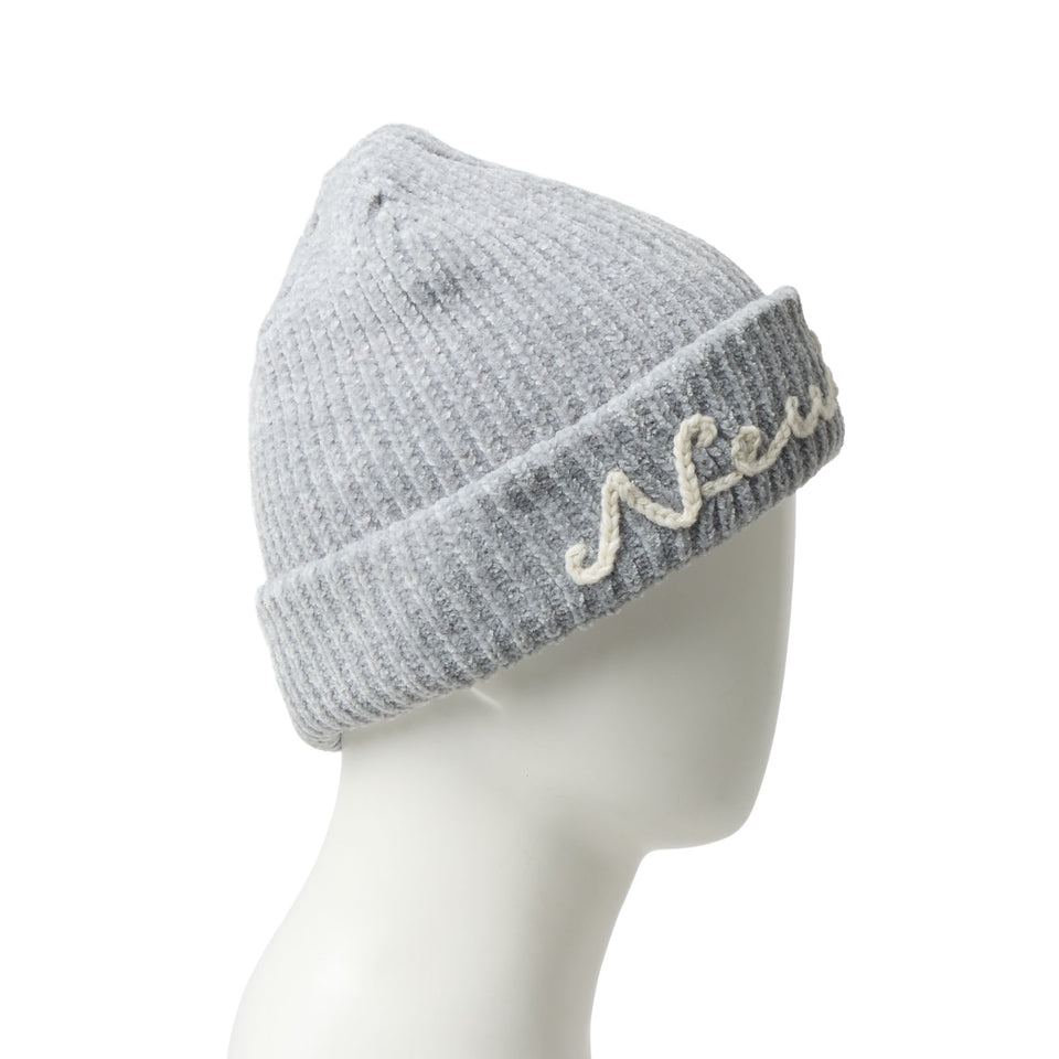 ベーシック カフニット CHENILLE YARN グレー | NEW ERA ニューエラ公式オンラインストア