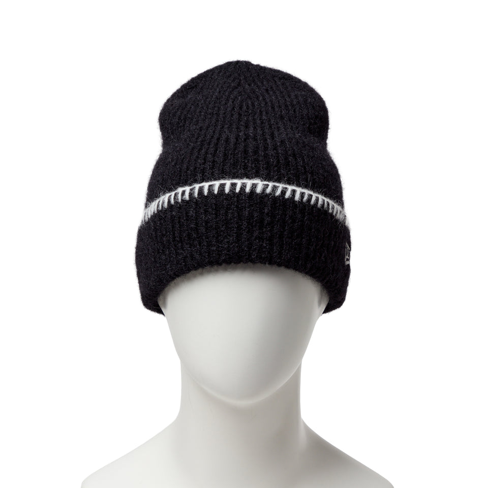 ベーシック カフニット モヘア ミックス ブラック | NEW ERA ニューエラ公式オンラインストア