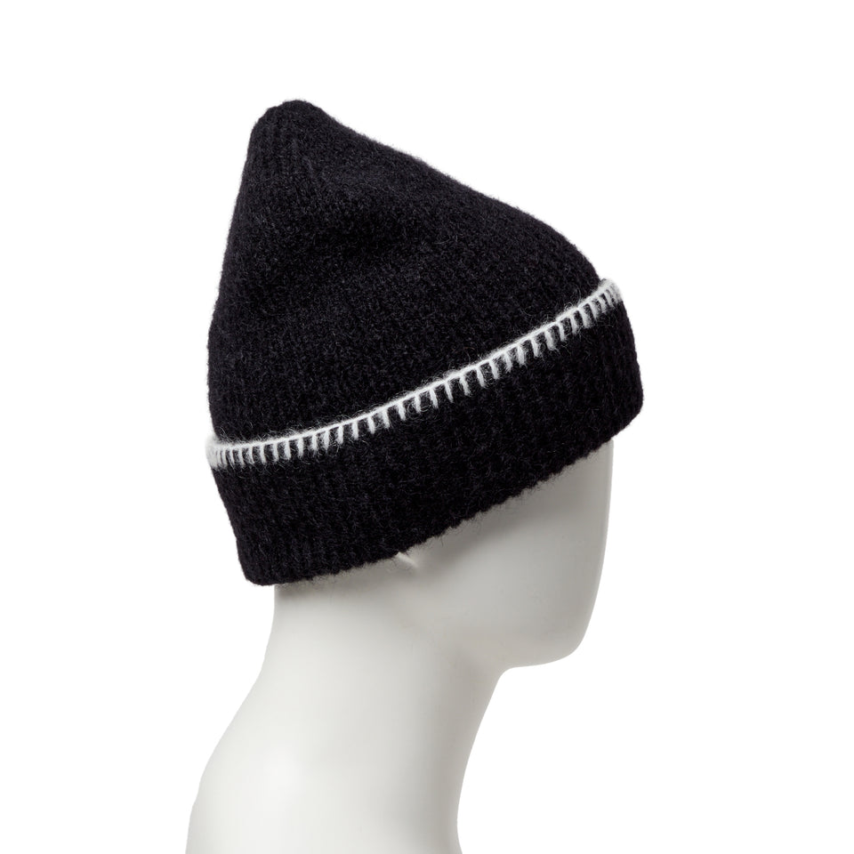ベーシック カフニット モヘア ミックス ブラック | NEW ERA ニューエラ公式オンラインストア