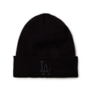 ベーシック カフニット ロサンゼルス・ドジャース Tonal Logo ブラック | NEW ERA ニューエラ公式オンラインストア