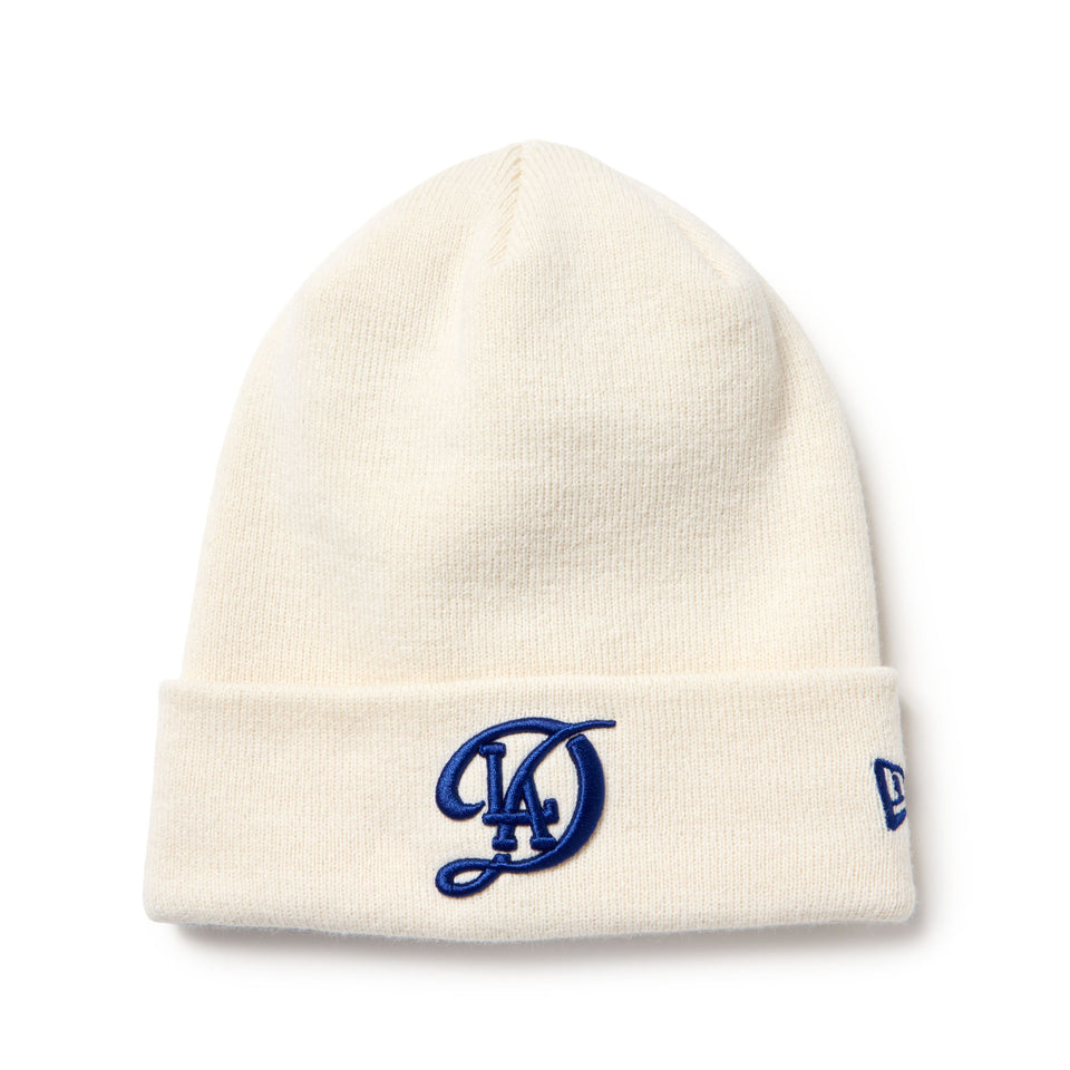ベーシック カフニット ロサンゼルス・ドジャース シティーコネクトロゴ オフホワイト | NEW ERA ニューエラ公式オンラインストア