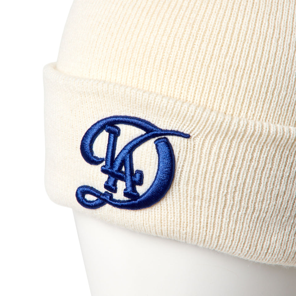 ベーシック カフニット ロサンゼルス・ドジャース シティーコネクトロゴ オフホワイト | NEW ERA ニューエラ公式オンラインストア