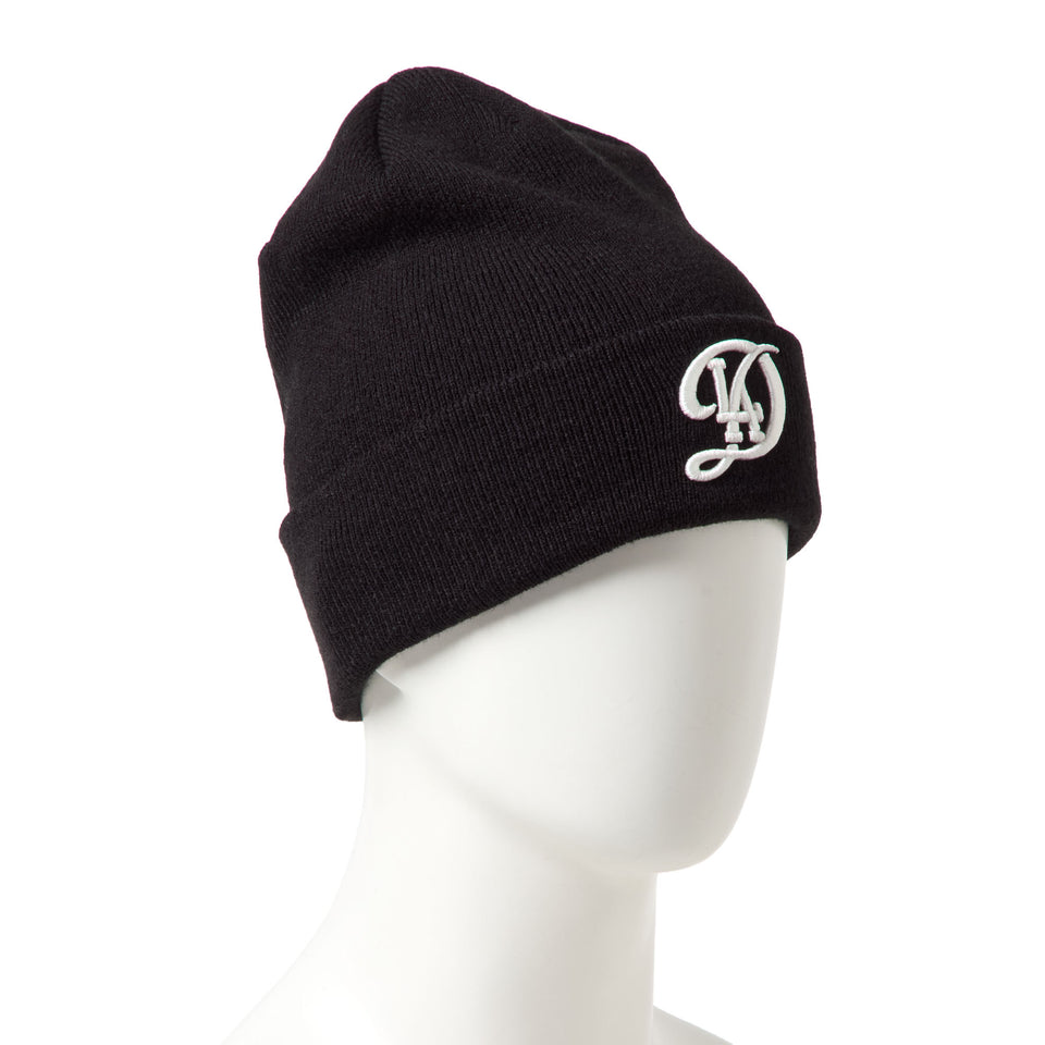 ベーシック カフニット ロサンゼルス・ドジャース シティーコネクトロゴ ブラック | NEW ERA ニューエラ公式オンラインストア