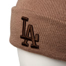 ベーシック カフニット ロサンゼルス・ドジャース ベージュ | NEW ERA ニューエラ公式オンラインストア