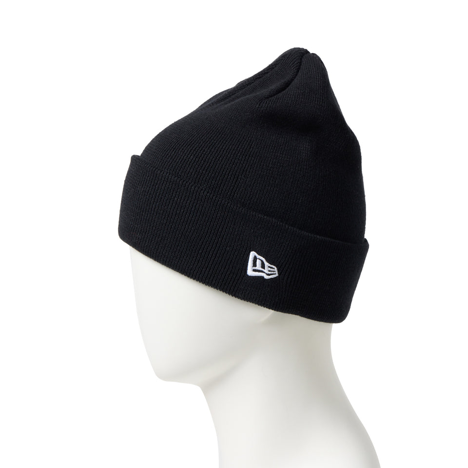 ベーシック カフニット Cotton Knit ベーシック ブラック