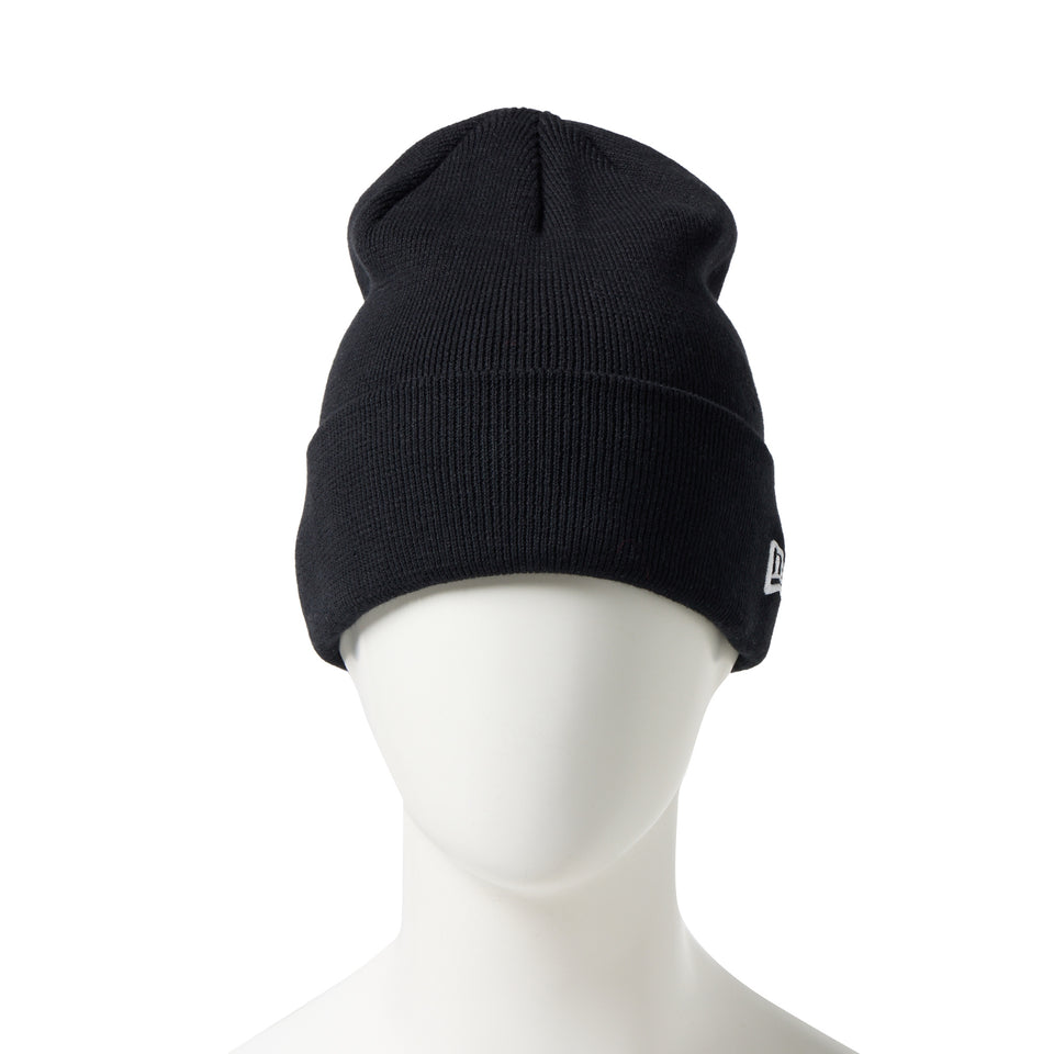 ベーシック カフニット Cotton Knit ベーシック ブラック