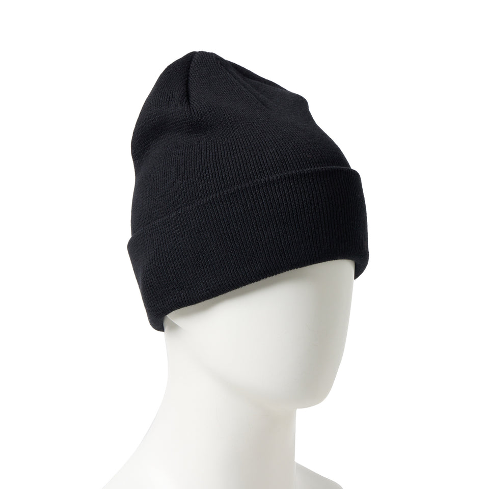 ベーシック カフニット Cotton Knit ベーシック ブラック