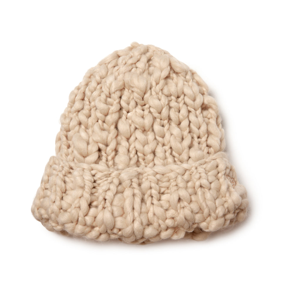 ベーシック カフニット Chunky Knit オフホワイト | NEW ERA ニューエラ公式オンラインストア