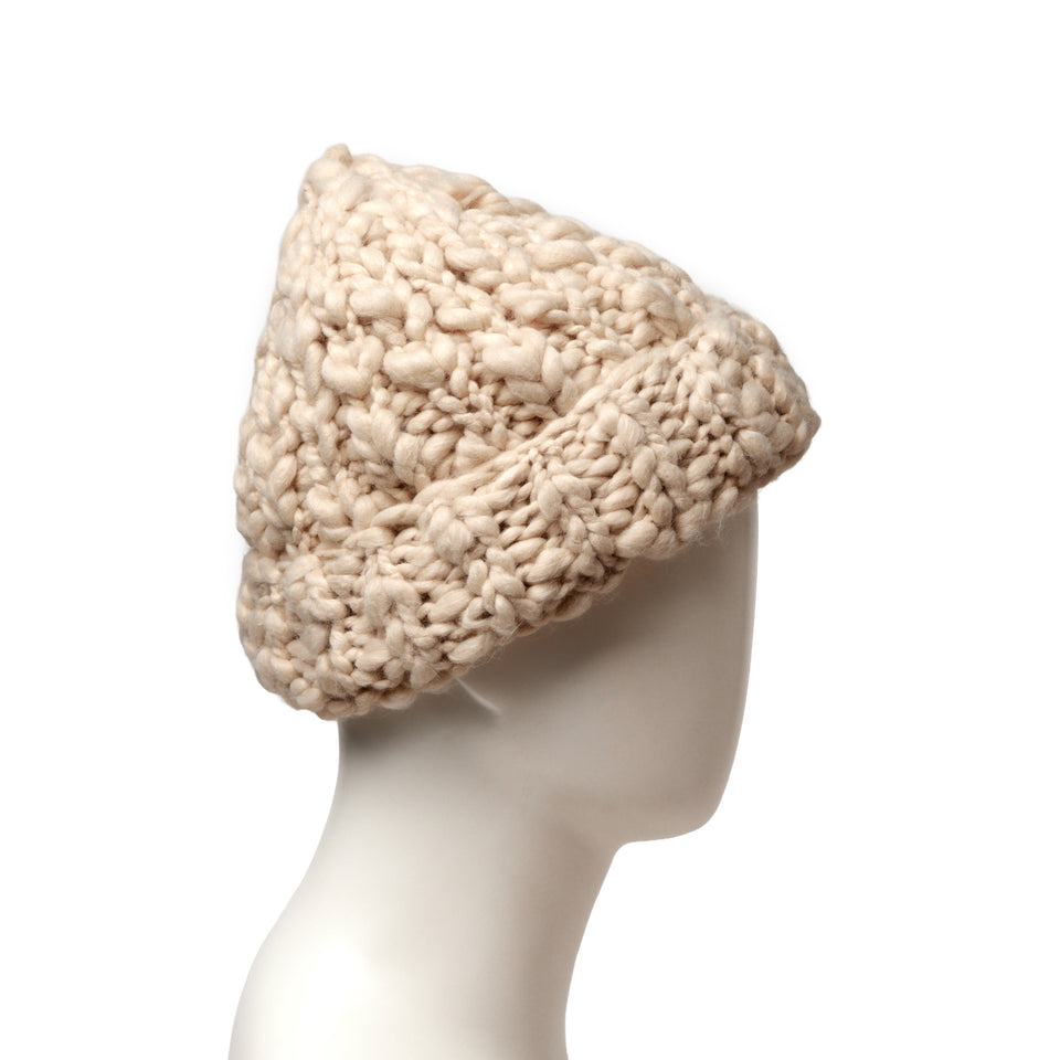 ベーシック カフニット Chunky Knit オフホワイト | NEW ERA ニューエラ公式オンラインストア